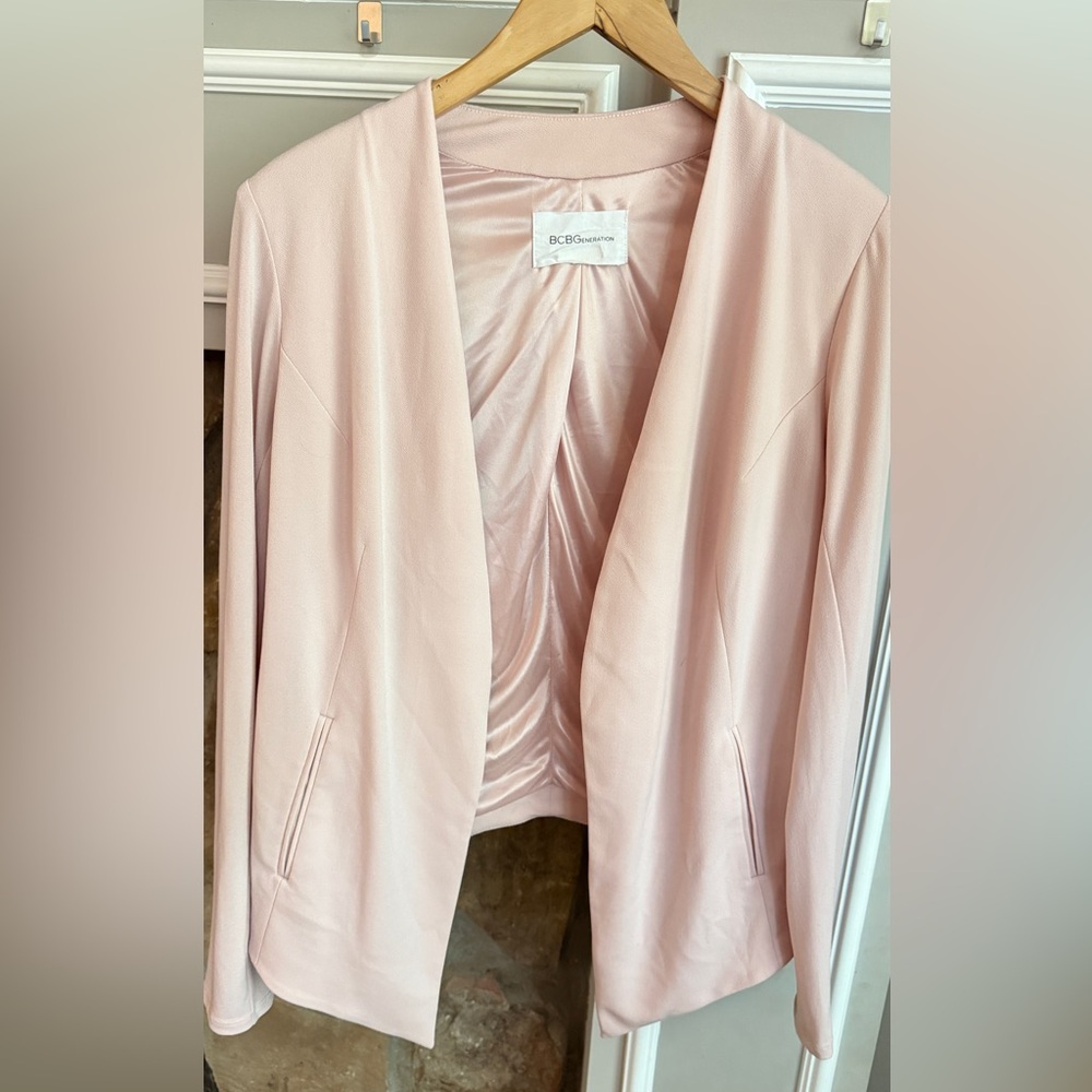 BCBGeneration Light Pink Blazer